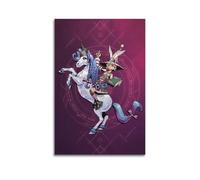 XLFNUN Tiny Tina's Wonderland Game Poster1 - Póster decorativo de lienzo para pared e impresión artística moderna para dormitorio familiar, 40 x 60 cm