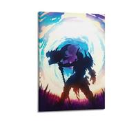 XLFNUN Tiny Tina's Wonderland Game Poster2 - Póster decorativo de lienzo para pared e impresión artística moderna para dormitorio familiar, 60 x 90 cm