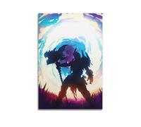 XLFNUN Tiny Tina's Wonderland Game Poster2 - Póster decorativo de lienzo para pared e impresión artística moderna para dormitorio familiar, 60 x 90 cm