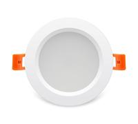 XLGBDDZ Foco empotrable LED de 5 W, 7 W, 9 W, 12 W y 15 W, resistente al agua, CA 85-265 V, for techo de baño.(Warm White,5W)