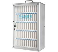 XLHWZS Casillero for teléfono Celular for Aula, Gimnasio y Oficina | Gabinete de Almacenamiento de Aluminio Seguro | Organizador portátil y de Pared(60 Slots)