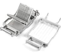 XLHWZS Cortadora de queso comercial con cuchillas de 1 cm y 2 cm, acero inoxidable, for queso, mantequilla, tostadas y fiambres