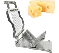 XLHWZS Cortadora de queso de alambre reemplazable, cortador de queso de Metal de acero inoxidable for bloque, cocina