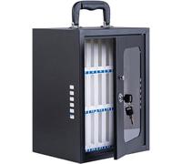 XLHWZS Organizadores for teléfonos móviles Gabinete de Almacenamiento for teléfonos móviles/para Aula, Oficina, fábrica, Soporte for teléfono móvil de Pared de Escritorio(24 Slote)