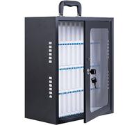 XLHWZS Organizadores for teléfonos móviles Gabinete de Almacenamiento for teléfonos móviles/para Aula, Oficina, fábrica, Soporte for teléfono móvil de Pared de Escritorio(48 Slote)