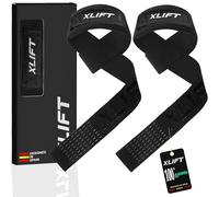 XLIFT Straps Gym - Levantamiento de Pesas - Correas Levantamiento de Pesas - Straps Powerlifting - Agarre Gym - Peso Muerto - Lifting Straps - Accesorios Gym para Mujeres y Hombres
