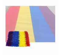 XLIHAWY Césped Artificial, Sintético Realista con Orificios Drenaje, para Mascotas Reverso Goma para Decoración Exteriores(4x1.6m)