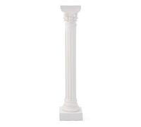XLIHAWY Columna Romana, Adorno para Jardín Columna Orden Griego Clásico, Estilo Retro Soporte Pedestal para Plantas Esculturas(H)