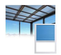 XLIHAWY Cortinas Claraboya Personalizables, Abajo A Arriba Persianas Celulares Totalmente Opacas, Térmicas, Protección UV, Fácil Instalación(120x120cm)