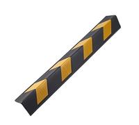 XLIHAWY Protector Pared Para Garaje, Protectores Esquinas Alta Resistencia Garaje Parachoques Aparcamiento, Acolchado Protector Con Efecto Reflectante(Black)