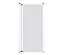 XLIHAWY Puerta Interior Tipo Acordeón, Retráctil Ventanas Plegables Impermeable Separador Ambientes para Dormitorio Baño Cocina Oficina(60x160cm)