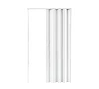 XLIHAWY Puertas Acordeón, Interiores PVC Puerta Plegable, Puertas Armario con Pestillo, Manija, Herrajes Montaje para Privacidad Separador Ambientes(120x150cm)