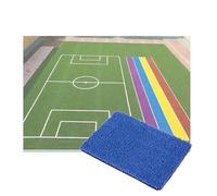 XLIHAWY Rollo Césped Sintético Artificial, Césped Artificial con Orificios Drenaje, Alfombra Césped Artificial para Jardín Paisajismo Balcón Patio(3x1.9m)