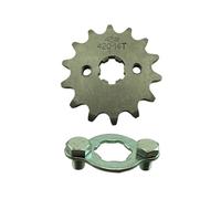 XLJOY 420 14 dientes 17 mm ID piñón de motor delantero para 50 cc 70 cc 110 cc ATV Pit Dirt Bikes 110 cc 125 cc 140 cc ATV Quad Pit Bike