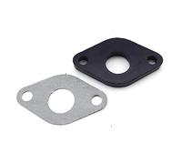 XLJOY Junta de admisión de carburador de 17 mm, 1 juego para piezas de scooter GY6 de 50 cc