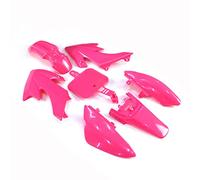 XLJOY Pink Group Motorctcly plástico guardabarros cuerpo trabajo carenado kit para SDG Honda Piranha chino 50cc 70cc 90cc 110cc 125cc 140cc 150cc 160cc CRF50 XR50 Pit Dirt Bike