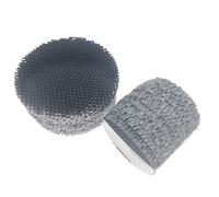 XLJP 20 unids/set de cubierta de malla de nido de abeja redonda de aluminio negro for capó de sombra de luz suave LED antideslumbrante y antideslumbrante for foco de luz empotrada ( Color : 50mm , Siz