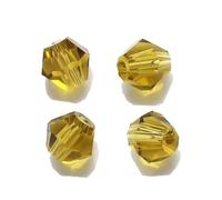 XLJP 35 UDS-550 Uds AAA cuentas bicono de cristal austriaco 2mm/ 3mm/ 4mm/ 6mm/ 8mm cuentas espaciadoras de vidrio facetadas for fabricación de joyería DIY Accesorios ( Color : Crystal violet , Size :