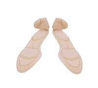 XLKJ 1 Par Plantillas Autoadhesivas para Zapatos con Tacones Altos, Antideslizantes, para Talones Antideslizantes Plantillas de Esponja Cojín
