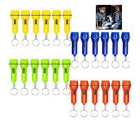 XLKJ 24Pcs Linterna LED Infantil de Bolsillo, Mini Linternas Llavero para Niños, Mini Lámpara con Luz para Acampar, Mini Linterna de Juguete para Navidad Regalos de Fiesta