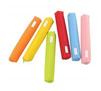 XLKJ 6 Pcs Estuche de Lápices, Estuche Portatodo para Bolígrafos de Escolar y Oficina, Estuche para Niña Organizador Estuche para Cosméticos Bolso de Lápiz Multicolor