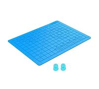 XLKJ Alfombrilla de Silicona para Bolígrafo de Impresión 3D, Almohadilla de Silicona Modelo de Dibujo, Bolígrafo de Impresión 3D Almohadilla de Silicona Azul para Niños y Principiantes