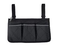 XLKJ Bolsa para Silla de Ruedas,Bolsa de Almacenamiento Sillas de Ruedas,Bolsa de Transporte para Sillas de Ruedas Impermeable Ligero para Cualquier Tipo de Silla de Ruedas (Negro)