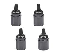 XLKJ E27 Bombillas,Adaptador de Bombilla, Antiguo LED Bombilla de Decorativa para la Bombilla Vintage Aislante Impermeable Bombilla aislada Tornillo (4PCS)