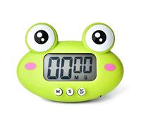 XLKJ Rana de Dibujos Animados Temporizador de Cocina, Despertador de Cocina, Temporizador de Cocina Magnético, Temporizador de Cuenta Atrás