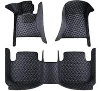 XLKWNNAD Alfombrillas De Coche para Mercedes Benz GLE C167 GLE 350 e 350 450 4MATIC 2020-2023, Cobertura Completa Moqueta Antideslizantes E Impermeable Alfombras Delanteras E Traseras,Black