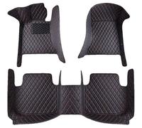 XLKWNNAD Alfombrillas De Coche para Nissan Qashqai e-Power (J12) 2022-2024, Cobertura Completa Moqueta Antideslizantes E Impermeable Alfombras Delanteras E Traseras, Black-Red