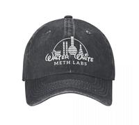 XLLDAANC Gorra de béisbol de Mezclilla Lavada Walter The of White Labs Gorra Ajustable Papá rompiendo los malosGorra Pinkman Summer Casquette GorrasAlgodón, para Todas Las Estaciones