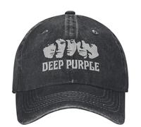 XLLDAANC Gorra de béisbol Deep Purple Album Machine Smoke Song on The Water Sport Whole Dad Hats Unisex Sun-Proof Baseball Cap Cotton, para Todas Las Estaciones