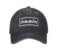 XLLDAANC Gorra de béisbol Pop Retro Vintage O-Oasis Agosto 2025 Unisex Algodón Desgastado Snapback Cap Outdoor Workouts Gift Caps Hat Cotton, para Todas Las Estaciones