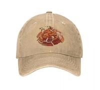XLLDAANC Gorra de Vaquero Broken Clay PigeonCap Baseball Todas Las Estaciones Viaje Ajustable Streetwear Boy Hat Mujer Algodón, para Todas Las Estaciones