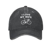 XLLDAANC Me Encanta Cuando mi Esposa me Deja Comprar Otra Bicicleta Gorras de béisbol Retro Desgastado Algodón Gorra de Sol Hombres Correr al Aire Libre Gorras de Golf Gorra de algodón,