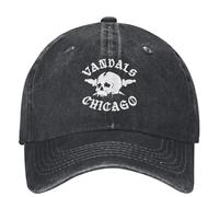 XLLDAANC Vandals Chicago Biker Gang The Bikeriders Merch Gorras de béisbol de Estilo Unisex Gorras lavadas desgastadas Gorra Vintage Casquette Dad Hat Algodón, para Todas Las Estaciones