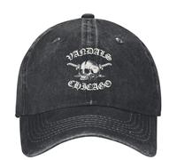 XLLDAANC Vandals The Chicago The Bikeriders Motor Gorras de béisbol de Estilo Unisex Sombreros Lavados Desgastados Gorra Vintage Outdoor Summer Headwear Algodón, para Todas Las Estaciones