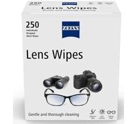 ZEISS Toallitas para Lentes, Paquete de 250 toallitas envueltas