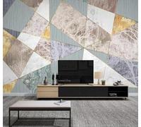 XLMING Abstracto Árboles Arte Lujoso Geométrico Líneas 3D Papel Pintado Tapiz Textura de Seda Oficina Comedor Sofá Dormitorio Sala Estar TV Fondo Pantalla-300cm×210cm