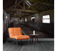 XLMING Arquitectura Retro En Tridimensional Estilo Industrial Creativo 3D Papel Pintado Lujo Casa Sala Decoración Estar Comedor Sofá Dormitorio TV Fondo de Pared-200cm×140cm