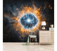 XLMING Creativo Colorido Cielo Estrellado Estrellas Universo 3D Papel Pintado Lujo Casa Sala Decoración Estar Comedor Sofá Dormitorio TV Fondo de Pared-430cm×300cm