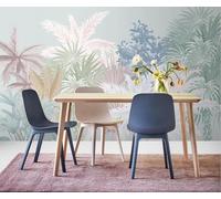 XLMING Hermosas Plantas Forestales Hojas De Colores 3D Papel Pintado Tapiz Textura de Seda Oficina Comedor Sofá Dormitorio Sala Estar TV Fondo Pantalla-400cm×280cm