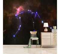XLMING Universo Planeta Galaxia Arte Creativo 3D Papel Pintado Pared Premium Textura Seda Estudio Comedor Vinilos Dormitorio Sofás TV Cocina-200cm×140cm