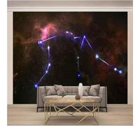 XLMING Universo Planetas Galaxias Arte Creativo 3D Papel Pintado Seda Texturizada Primera Calidad Sala De Estar Sofá Dormitorio Comedor Hogar Pared-250cm×170cm