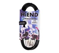 XLR-XLR cable 3 m 3m Negro cable de transmisión