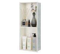 XLSBZ Ducha de pared de acero inoxidable 304, 70 x 26 x 10 cm, nicho de ducha empotrado, no requiere azulejos, almacenamiento de baño de doble capa