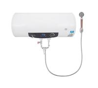 Xlsdlvcnxz - Calentador de agua eléctrico de 15.9 galones (110 V, termostato digital montado en la pared con ducha de mano para uso doméstico