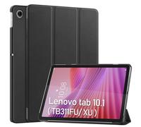 XLTTONG Funda inteligente para Lenovo Tab 25.7 cm 2025 TB311FU, soporte delgado para Lenovo Tab K10 2nd 25.7 cm, compatible con encendido y apagado automático (negro)