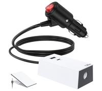 XLTTYWL® Adaptador de Coche 120W 12V/24V a 36V para Starlink Mini & Mini X | 12V-24V a 36V DC, 120W, Interruptor ON/OFF, Puertos USB-C PD & USB-A, Ideal para Autocaravana, Camión, Barco & Vanlife.